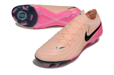 Men's Nike Phantom GX 2 Elite FG Firm Ground Low-Tops Football Boots - Pink/Black