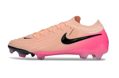 Men's Nike Phantom GX 2 Elite FG Firm Ground Low-Tops Football Boots - Pink/Black