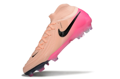 Men's Nike Phantom Luna Elite NU FG Firm Ground High-Tops Football Boots - Pink/Black