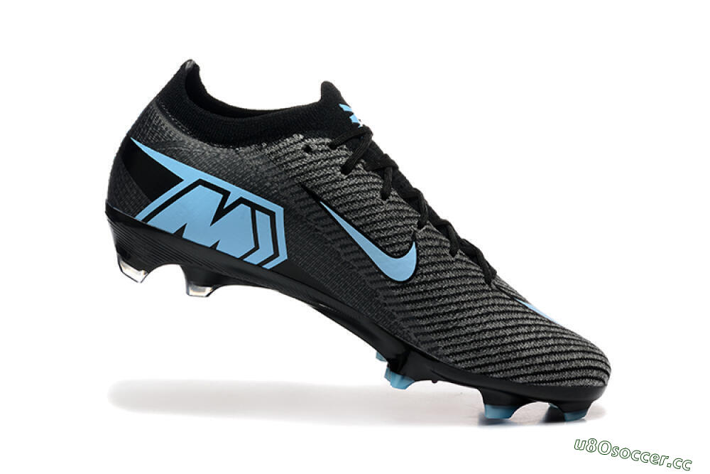Men's Nike Air Zoom Mercurial Vapor 16 Elite FG Firm Ground Low-Tops Football Boots - Grey/Black/Jade 7