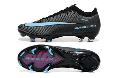 Men's Nike Air Zoom Mercurial Vapor 16 Elite FG Firm Ground Low-Tops Football Boots - Grey/Black/Jade