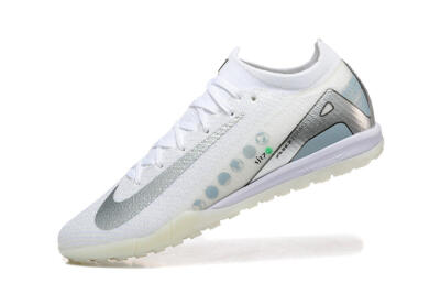 Men's Nike Air Zoom Mercurial Vapor 16 Elite TF Artificial Turf Low-Tops Football Shoes - Beige/Silver/White