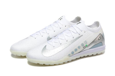 Men's Nike Air Zoom Mercurial Vapor 16 Elite TF Artificial Turf Low-Tops Football Shoes - Beige/Silver/White