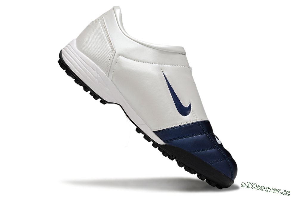 Unisex Nike Total 90 III TF Artificial Turf Low-Tops Football Shoes - Blue/Black/White 4