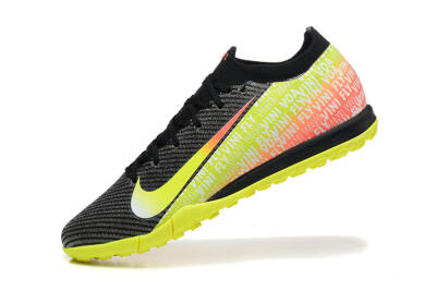 Men's Nike Air Zoom Mercurial Vapor 16 Elite TF Artificial Turf Low-Tops Football Shoes - Black/Yellow/Red