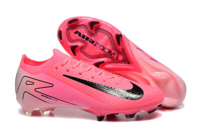 Men's Nike Air Zoom Mercurial Vapor 16 Elite FG Firm Ground Low-Tops Football Boots - Pink/Black