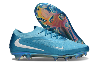 Men's Nike Phantom 6 Low Elite FG Firm Ground Low-Tops Football Boots - Jade/White/Gold