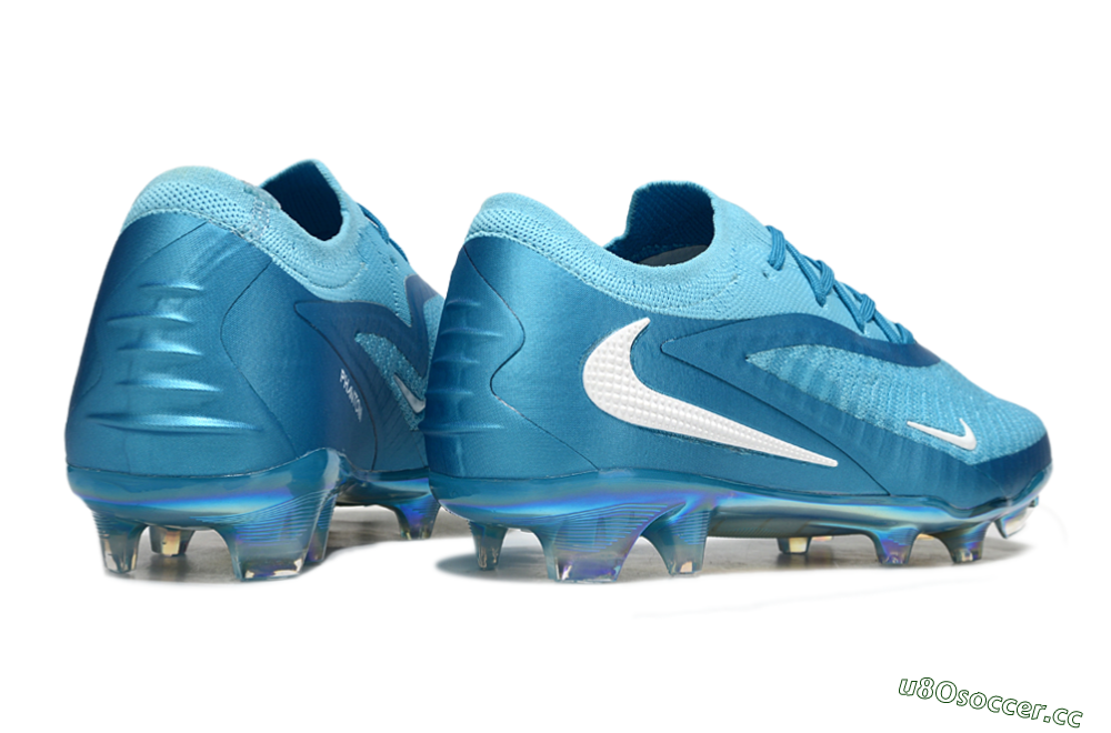 Men's Nike Phantom 6 Low Elite FG Firm Ground Low-Tops Football Boots - Jade/White/Gold 6