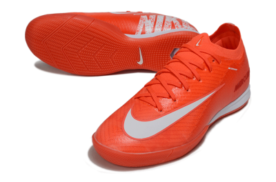 Men's Nike Air Zoom Mercurial Vapor 16 Elite IC Indoor & Futsal Low-Tops Football Shoes - Red/White