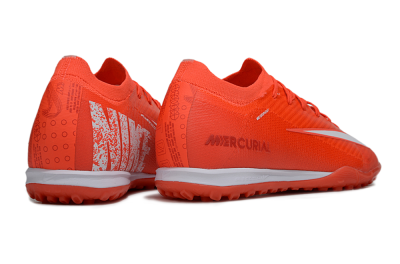 Unisex Nike Air Zoom Mercurial Vapor 16 Elite TF Artificial Turf Low-Tops Football Shoes - Red/White