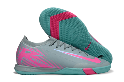 Unisex Nike Air Zoom Mercurial Vapor 16 Elite IC Indoor & Futsal Low-Tops Football Shoes - Blue/Pink/White