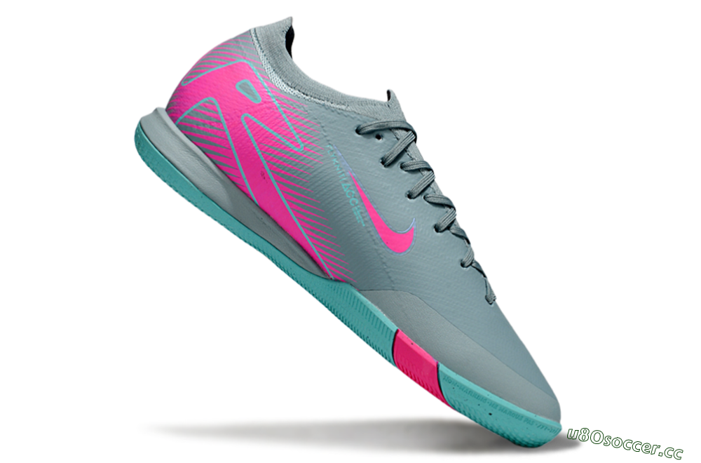 Unisex Nike Air Zoom Mercurial Vapor 16 Elite IC Indoor & Futsal Low-Tops Football Shoes - Blue/Pink/White 4