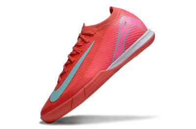 Unisex Nike Air Zoom Mercurial Vapor 16 Elite IC Indoor & Futsal Low-Tops Football Shoes - Red/Jade/White