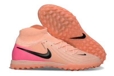 Men's Nike Phantom Luna Elite TF Artificial Turf High-Tops Football Shoes - Pink/Black