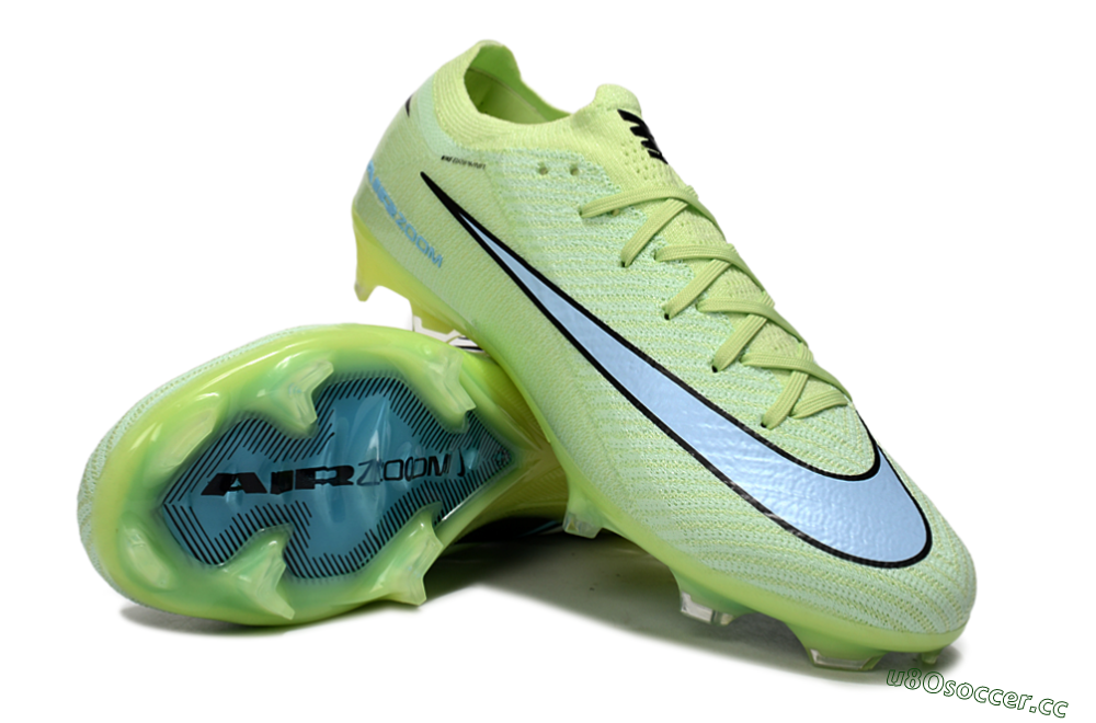 Unisex Nike Air Zoom Mercurial Vapor 16 Elite FG Firm Ground Low-Tops Football Boots - Yellow/Blue/Black 3