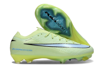 Unisex Nike Air Zoom Mercurial Vapor 16 Elite FG Firm Ground Low-Tops Football Boots - Yellow/Blue/Black