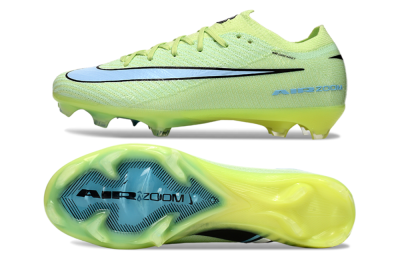 Unisex Nike Air Zoom Mercurial Vapor 16 Elite FG Firm Ground Low-Tops Football Boots - Yellow/Blue/Black