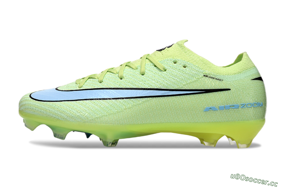 Unisex Nike Air Zoom Mercurial Vapor 16 Elite FG Firm Ground Low-Tops Football Boots - Yellow/Blue/Black 0