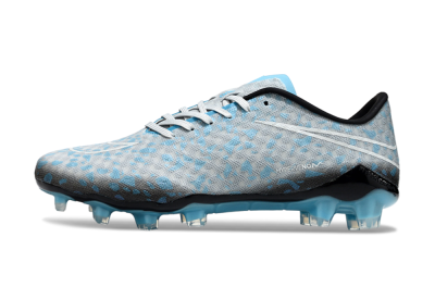 Unisex Nike Hypervenom Phantom FG Firm Ground Low-Tops Football Boots - Grey/White/Blue