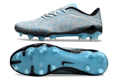 Unisex Nike Hypervenom Phantom FG Firm Ground Low-Tops Football Boots - Grey/White/Blue