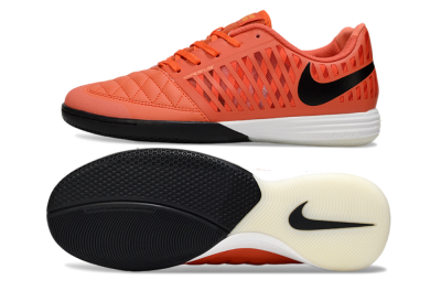 Unisex Nike Lunar Gato 2 IC Indoor & Futsal Low-Tops Football Shoes - Red/Black/White