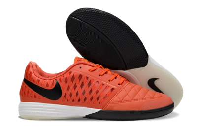 Unisex Nike Lunar Gato 2 IC Indoor & Futsal Low-Tops Football Shoes - Red/Black/White