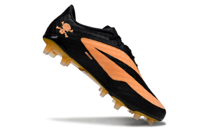 Unisex Nike Hypervenom Phantom FG Firm Ground Low-Tops Football Boots - Orange/Black
