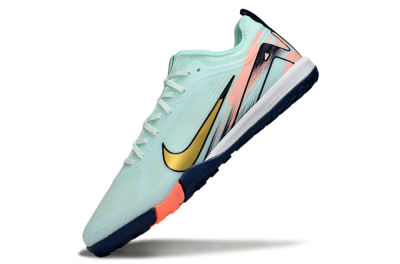 Unisex Nike Air Zoom Mercurial Vapor 16 Pro TF Artificial Turf Low-Tops Football Shoes - Jade/Gold/Pink