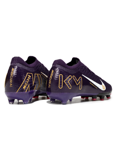 Men's Nike Air Zoom Mercurial Vapor 16 Pro AG Artificial Grass Low-Tops Football Boots - Purple/White/Gold