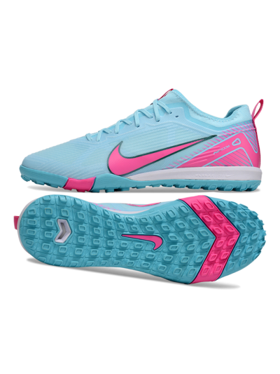 Unisex Nike Air Zoom Mercurial Vapor 16 Pro TF Artificial Turf Low-Tops Football Shoes - Jade/Pink/White