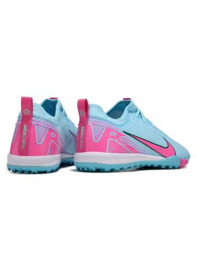 Unisex Nike Air Zoom Mercurial Vapor 16 Pro TF Artificial Turf Low-Tops Football Shoes - Jade/Pink/White
