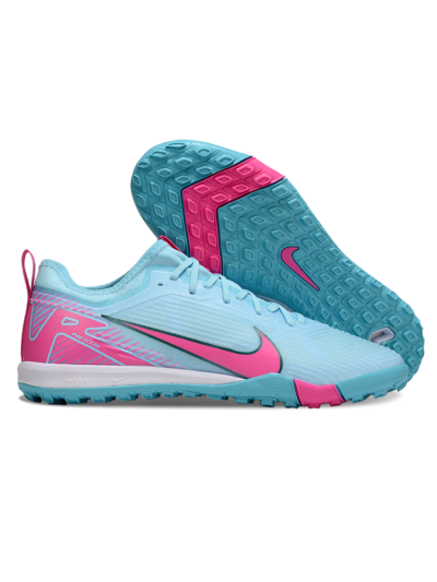 Unisex Nike Air Zoom Mercurial Vapor 16 Pro TF Artificial Turf Low-Tops Football Shoes - Jade/Pink/White