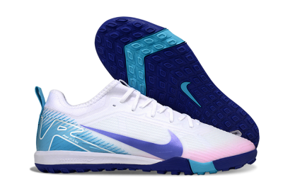 Unisex Nike Air Zoom Mercurial Vapor 16 Pro TF Artificial Turf Low-Tops Football Shoes - Whtie/Beige/Blue