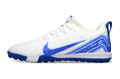 Unisex Nike Air Zoom Mercurial Vapor 16 Pro TF Artificial Turf Low-Tops Football Shoes - Whtie/Beige/Blue