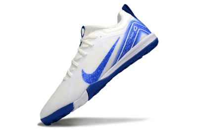 Unisex Nike Air Zoom Mercurial Vapor 16 Pro TF Artificial Turf Low-Tops Football Shoes - Whtie/Beige/Blue