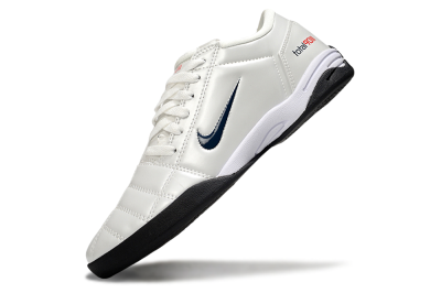Unisex Nike Total 90 III IC Indoor & Futsal Low-Tops Football Shoes - Beige/Black/White