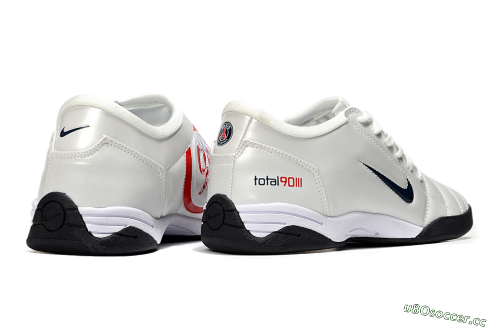 Unisex Nike Total 90 III IC Indoor & Futsal Low-Tops Football Shoes - Beige/Black/White 6
