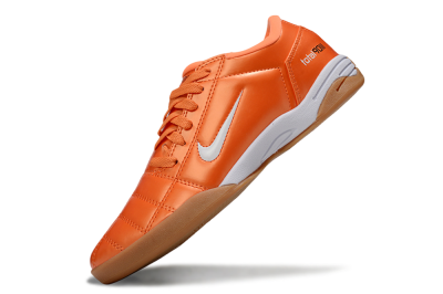 Unisex Nike Total 90 III IC Indoor & Futsal Low-Tops Football Shoes - Orange/White/Brown