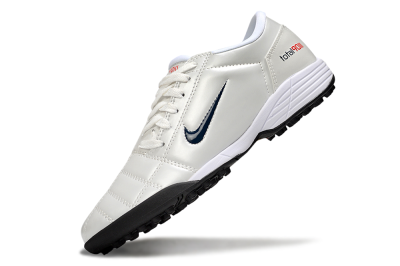 Unisex Nike Total 90 III TF Artificial Turf Low-Tops Football Shoes - Beige/Black/White