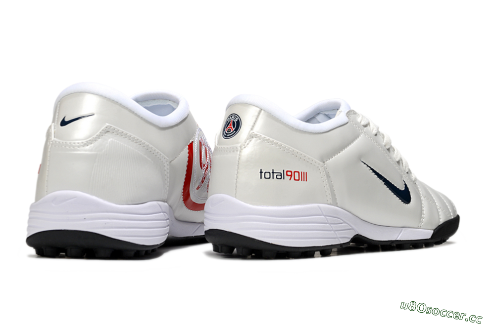 Unisex Nike Total 90 III TF Artificial Turf Low-Tops Football Shoes - Beige/Black/White 6