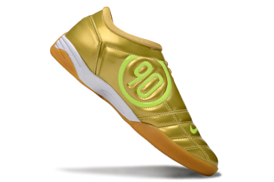 Unisex Nike Total 90 III IC Indoor & Futsal Low-Tops Football Shoes - Gold/Yellow/White