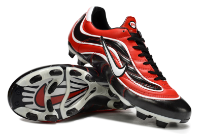 Men's Nike Mercurial Vapor R9 FG Firm Ground Low-Tops Football Boots - Red/Black/White