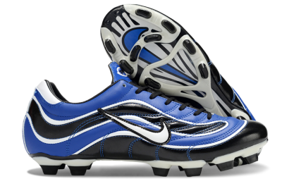 Men's Nike Mercurial Vapor R9 FG Firm Ground Low-Tops Football Boots - Blue/Black/White