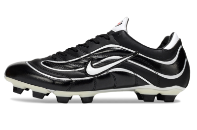 Men's Nike Mercurial Vapor R9 FG Firm Ground Low-Tops Football Boots - Black/White/Red