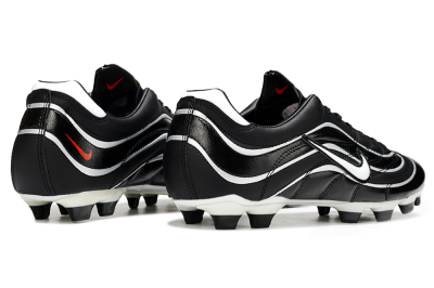 Men's Nike Mercurial Vapor R9 FG Firm Ground Low-Tops Football Boots - Black/White/Red