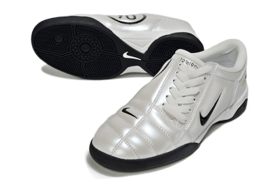 Men's Nike Total 90 III IC Indoor & Futsal Low-Tops Football Shoes - Beige/Black/White