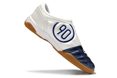 Men's Nike Total 90 III IC Indoor & Futsal Low-Tops Football Shoes - Blue/White/Brown