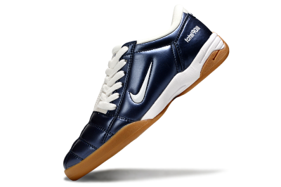 Men's Nike Total 90 III IC Indoor & Futsal Low-Tops Football Shoes - Blue/White/Brown