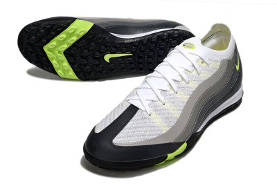 Men's Nike Air Zoom Mercurial Vapor 16 Pro IC Indoor & Futsal Low-Tops Football Shoes - White/Black/Grey