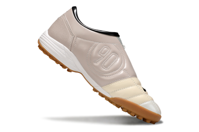 Unisex Nike Total 90 III TF Artificial Turf Low-Tops Football Shoes - Silver/Beige/Grey